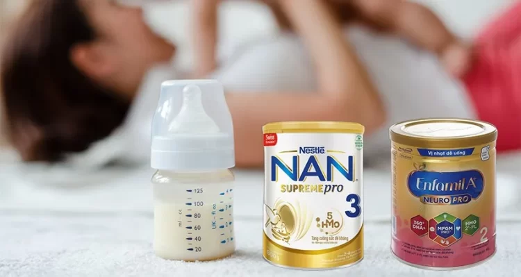 So sánh sữa NAN và sữa Enfamil: Dòng sữa nào mát và giúp bé tiêu hóa tốt hơn?