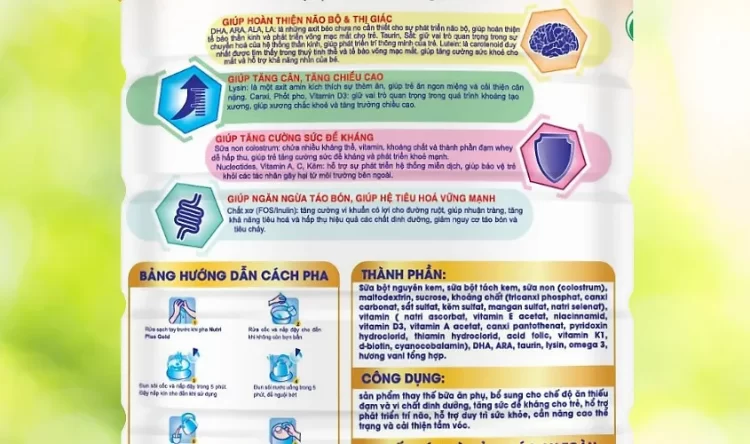 Lưu ý cho mẹ khi bổ sung DHA qua sữa công thức